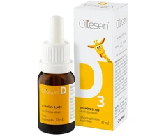 OILESEN vitamino D3 400 TV lašai 10 ml