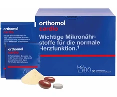 Orthomol Kardio milteliai + tabletė + kapsulės N30