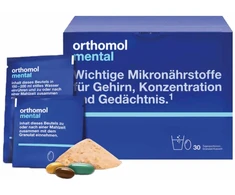 Orthomol psichinė sveikata milteliai + kapsulės N30