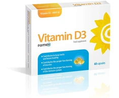 PAMEX vitaminas D3 4000SV kapsulės N60