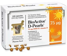 Pharma Nord D-Pearls 3000 kapsulių N240