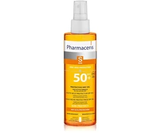 PHARMACERIS Sun SPF50+ protective dry body oil 200 ml