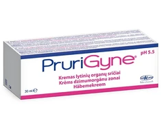 PRURIGYNE kremas lytinių organų sričiai, pH 5,5, 30 ml