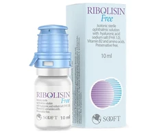 RIBOLISIN Nemokami akių lašai 10 ml