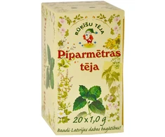 Zāļu tēja RŪĶĪŠU TĒJA, piparmētru, 20 maisiņi paciņā x 1 g