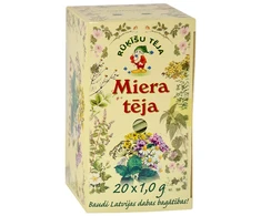 Miera tēja RŪĶĪŠU TĒJA, 20 maisiņi paciņā x 1 g