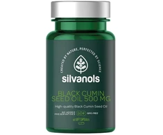 SILVANOLS juodųjų kmynų sėklų aliejaus kapsulės 500 mg N60