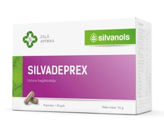 Silvanols SILVADEPREX kapsulės N30