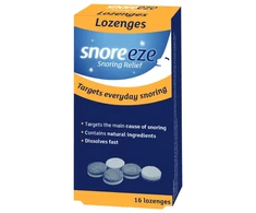 Pfl Healthcare Snoreeze čiulpiamos pastilės nuo knarkimo (net iki 8 val. neutralizuoja knarkimą)