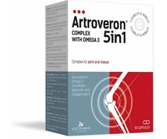 Solepharm Artroveron 5in1 kompleksas su Omega-3 kapsulėmis N90