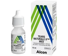 TEARS NATURALE II MED drėkinantys akių lašai 15 ml