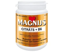 Vitabalans Oy Vitabalans Magnio citratas + B6 N100 tabletės