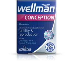 Vitabiotics Wellman Conception tabletės N30