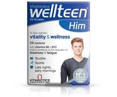 Vitabiotics Wellteen HIM tabletės N30