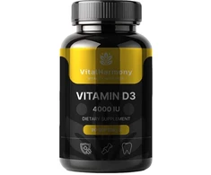 VitalHarmony D3 4000 TV minkštos kapsulės N90