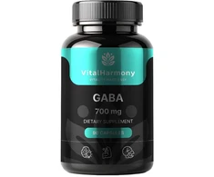 VitalHarmony GABA 700 mg 90 kapsulių