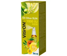 Vitiron D3 Olive Sun 1000 IU Purškiklis 10 ml