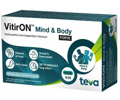 Vitiron Mind &amp; Body Forte kapsulės N30