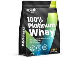 VPLab Platinum Whey išrūgų baltymų cookies &amp; cream milteliai 750 g