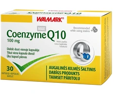 WALMARK kofermentas Q10 Max 100 mg kapsulės N30