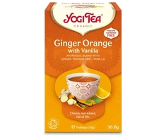 YOGI TEA Imbierinė, apelsininė ir vanilinė arbata N17