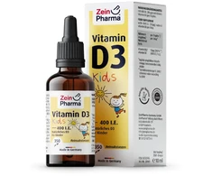 ZEINPHARMA Vitaminas D3 vaikams 400 TV lašai 10 ml