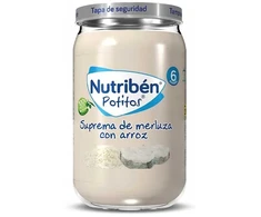 Nutribén Potito jūros lydekos, žirneliai ir morkos 235g