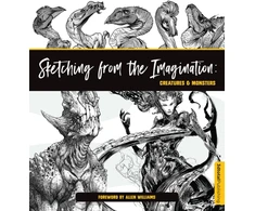 KNYGA 3Dtotal Publishing Staff Sketching from the Imagination: Creatures &amp; Monsters