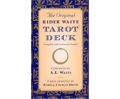 KNYGA A E Waite Waite, A.E. Original Rider Waite Tarot Deck: 78 beautifully illustrated cards and instructional booklet