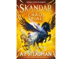 KNYGA A F Steadman Skandar and the Chaos Trials, The INSTANT NUMBER ONE BESTSELLER in the biggest fantasy adventure series since Harry Potter