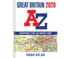KNYGA A Z Maps Great Britain A-Z Road Atlas 2026 (A4 Spiral)