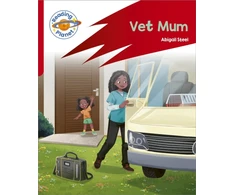 KNYGA Abigail Steel Reading Planet: Rocket Phonics – Target Practice - Vet Mum - Raudona A