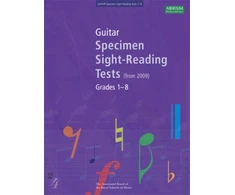 KNYGA ABRSM Guitar Specimen Sight-Reading Tests, Grades 1-8