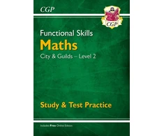 KNYGA Adam Bartlett Functional Skills Maths: City &amp; Guilds Level 2 - Study &amp; Test Practice