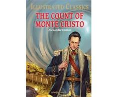 KNYGA Alexandre Dumas The Count of Monte Cristo : Illustrated Children Classics: English Novel With Review Questions
