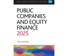 KNYGA Alexis Mavrikakis Public Companies and Equity Finance 2025, CLP Legal Practice Course Guides