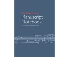KNYGA Alfred Music Faber Music Manuscript Notebook