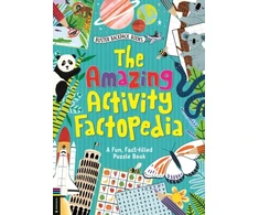 KNYGA Amber Davenport Amazing Activity Factopedia, A Fun, Fact-filled Puzzle Book