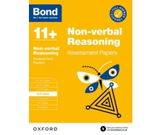 KNYGA Andrew Baines Bond 11+ Non-verbal Reasoning Assessment Papers 8-9 metai (for GL Assessment &amp; other 11 plus exams)