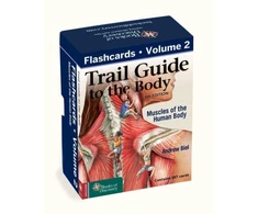 KNYGA Andrew Biel Trail Guide to the Body Flashcards Volume 2, Muscles