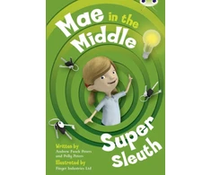 KNYGA Andrew Fusek Peters Bug Club Guided Fiction Year Two Lime B Mae in the Middle: Super Sleuth