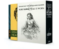 KNYGA Andrew Loomis Drawing the Head and Hands &amp; Figure Drawing (Box Set)