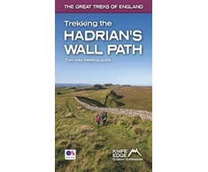 KNYGA Andrew Mccluggage Trekking the Hadrian's Wall Path (2024 Updated Version): National Trail Guidebook with OS 1:25k maps