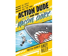 KNYGA Andy Riley Action Dude and the Massive Shark, Book 3: an action-packed full-colour graphic novel perfect for readers 8+
