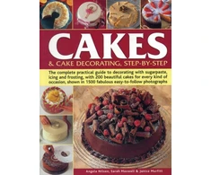KNYGA Angela Nilsen Cakes &amp; Cake Decorating, Step-by-Step