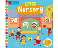 KNYGA Angie Rozelaar Busy Nursery, A Push, Pull, Slide Book