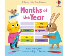 KNYGA Anna Milbourne Little Board Books Months of the Year