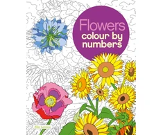 KNYGA Arcturus Publishing Lennox Else Flowers Colour by Numbers
