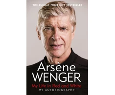 KNYGA Arsene Wenger My Life in Raudona and Baltas
