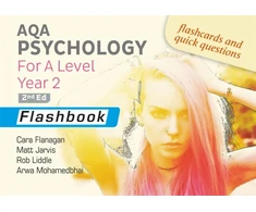 KNYGA Arwa Mohamedbhai AQA Psychology for A Level Year 2 Flashbook: 2nd Edition